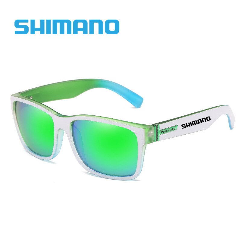 neue Shimano Sonnenbrille Frauen Männer Polarisierte Uv Schutz Vintage Radfahren Wandern für Angeln Gläser: 03