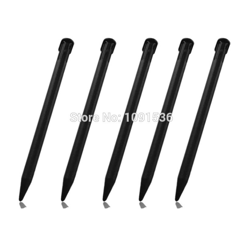 100 stks/partij Plastic Vervanging Voor Nintend 3DS XL 3DS LL Stylus Touch Screen Touch Pen Zwart/wit