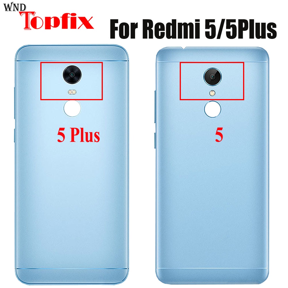Für Xiaomi Redmi 5 5Plus Gehäuse Batterie Zurück Abdeckung Fall mit Power Volumen Taste für Xiaomi Redmi 5Plus 5 batterie Fall