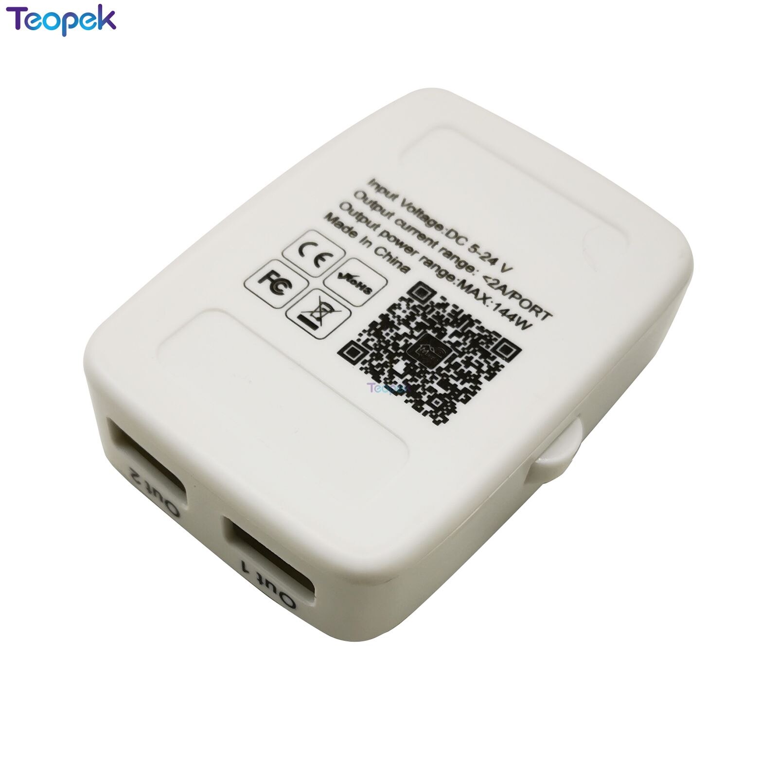 Wifi SPI LED Controller DC5-24V Addressable 2048 Pixel Double Output For WS2811 SK6812 WS2812B LED Strip