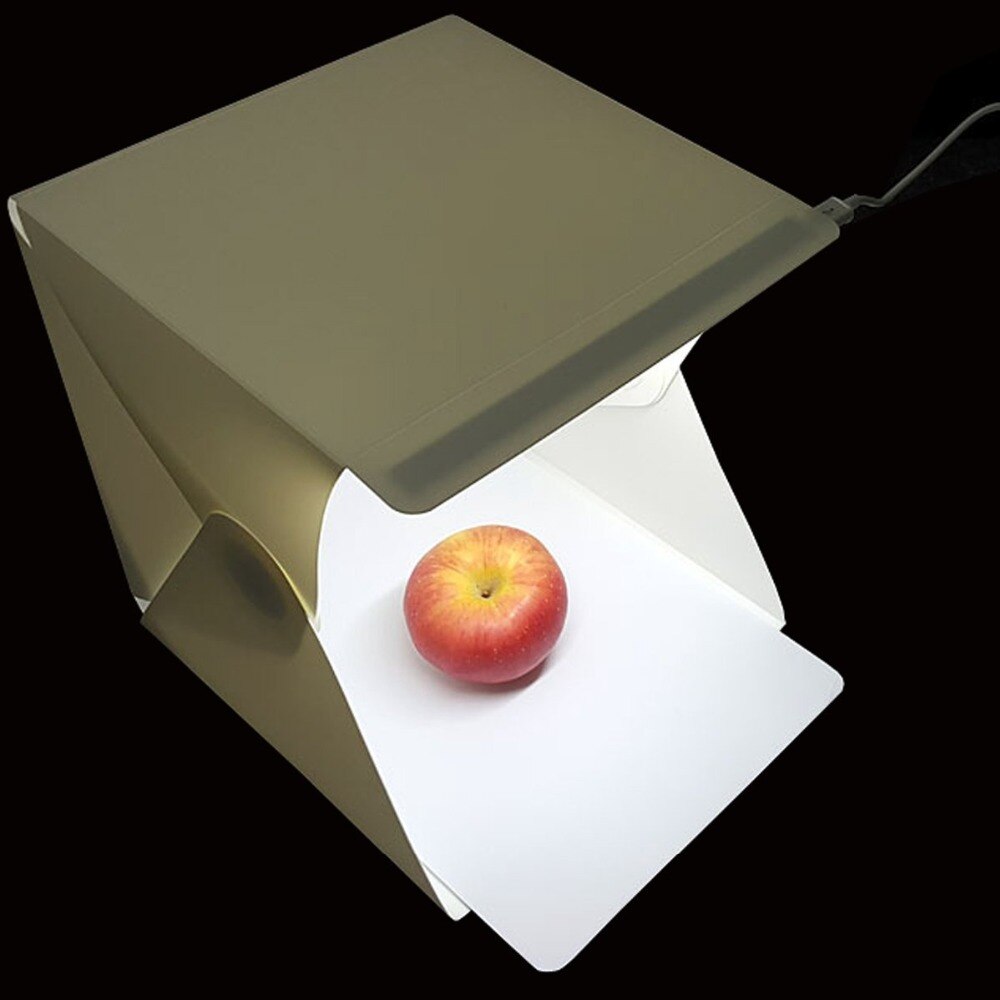 Mini Folding Lightbox Photography Studio Softbox LED Light Soft Box Camera Photo Background Box Lighting Tent Kit