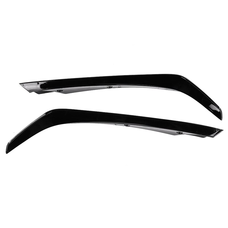 Front Lower Bumper Side Splitter Spoiler Canard for Mercedes Benz W176 A-Class A180 A200 A220 A250 AMG A45