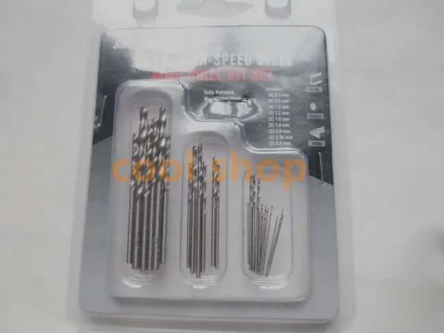 25Pcs 0.5mm-3mm Hss Micro Drill Bit Set High Speed Steel Pcb Small Drill Jewelry Tools For Dremel Bit For Electric Drills Set