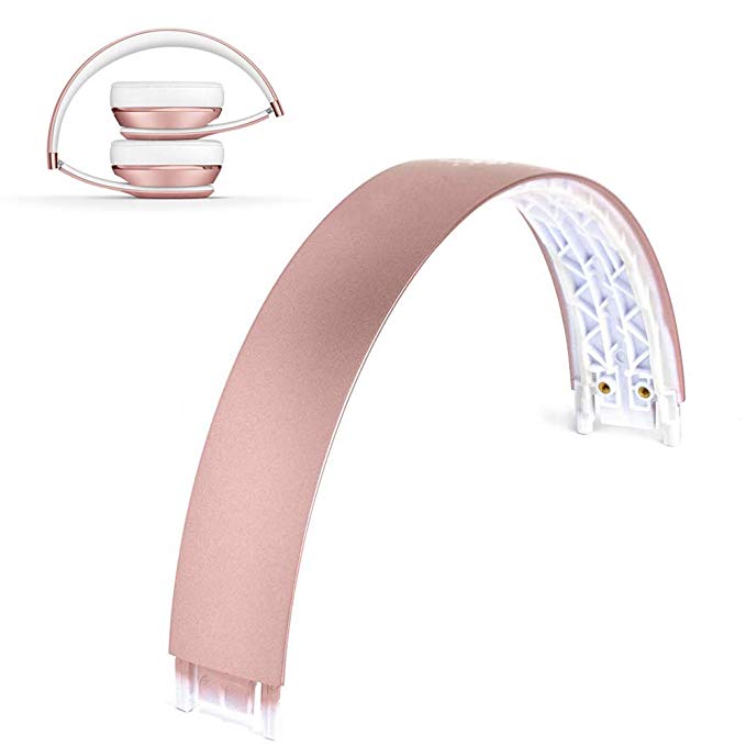 Ersatz Stirnband Kunststoff Shell für Beat Solo 3 3,0 Drahtlose Kopfhörer Reparatur Teile Kopf Band: Rose Gold