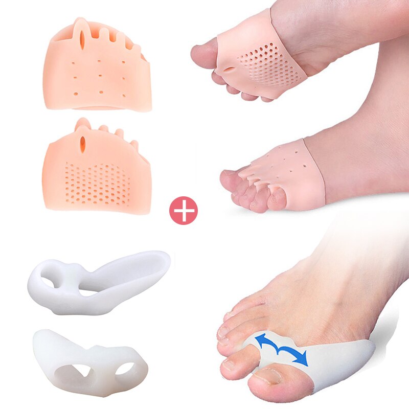Hallux Valgus Corrector Orthopedic Big Toe Bone Thumb Bunion Corrector Silicone Socks for Legs Foot Care Pedicure Tools: Style N