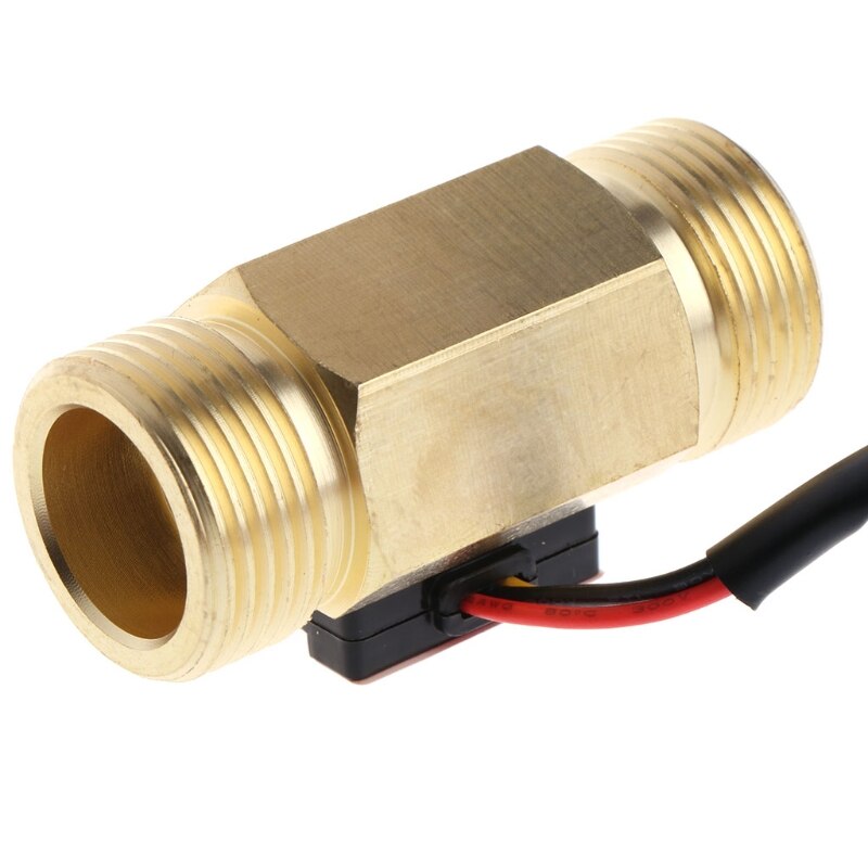 Sensor de flujo de agua G3/4 &quot;Interruptor de caudalímetro Hall DN20 1-30L/min medidor de flujo de líquido