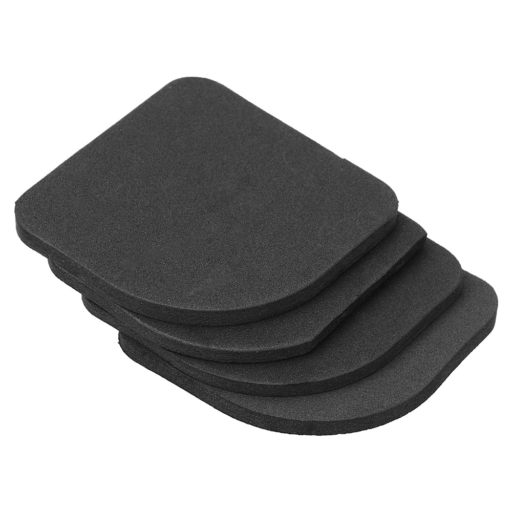 4 st / set lådhylla liners tvättmaskin vibrationsdämpande pad matta för foten av möbler skåp kylskåp stötsäker