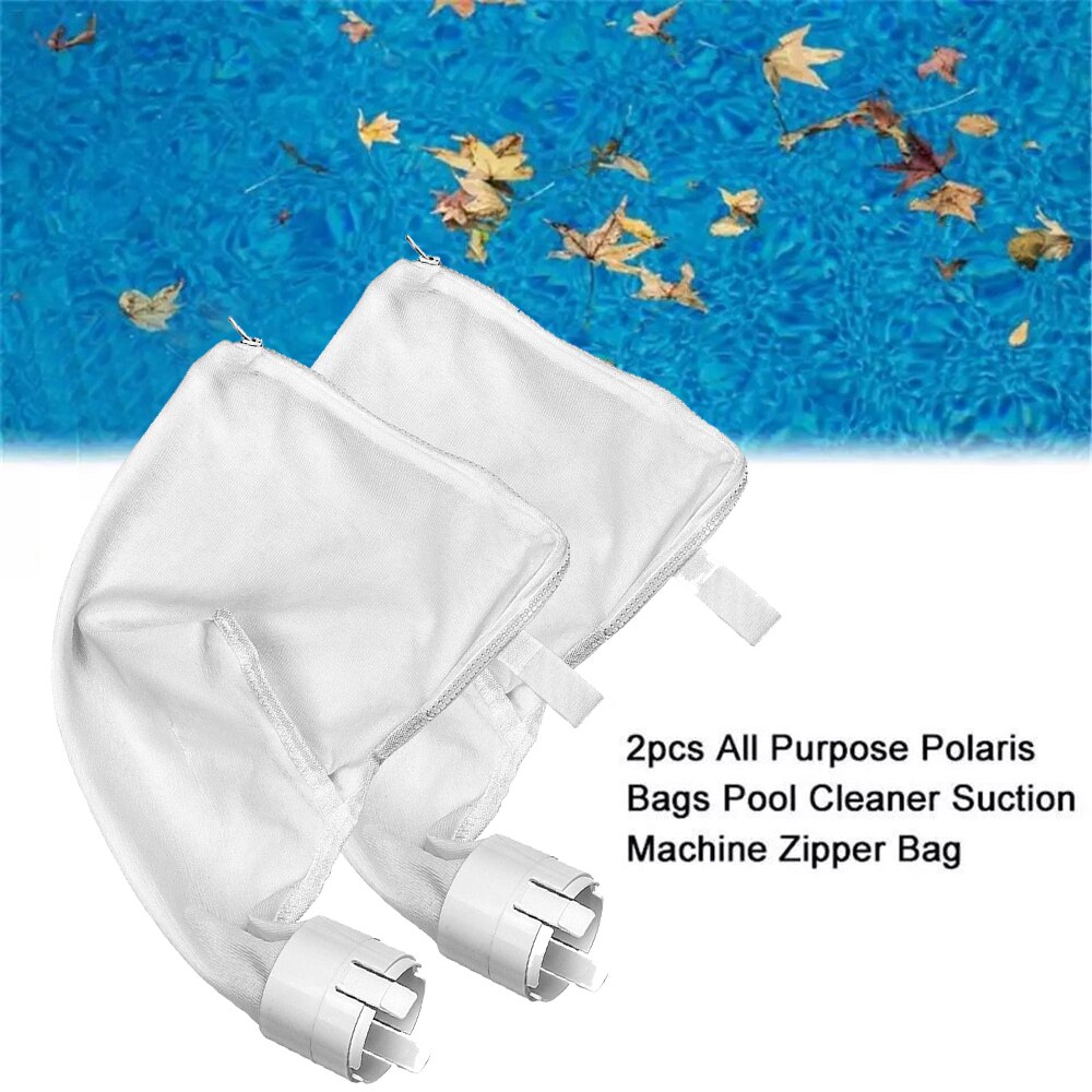 Pool Spa Part Zippered Bag Replacement For 360/380 Pool Cleaner All Purpose Filter Bag Pack of 2