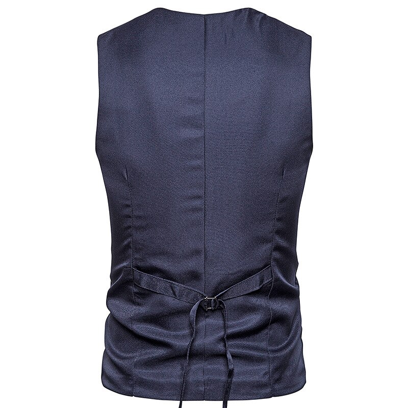 Vintage couches hommes costume gilet simple boutonnage à chevrons robe gilet hommes scène Club fête bal Chaleco Hombre