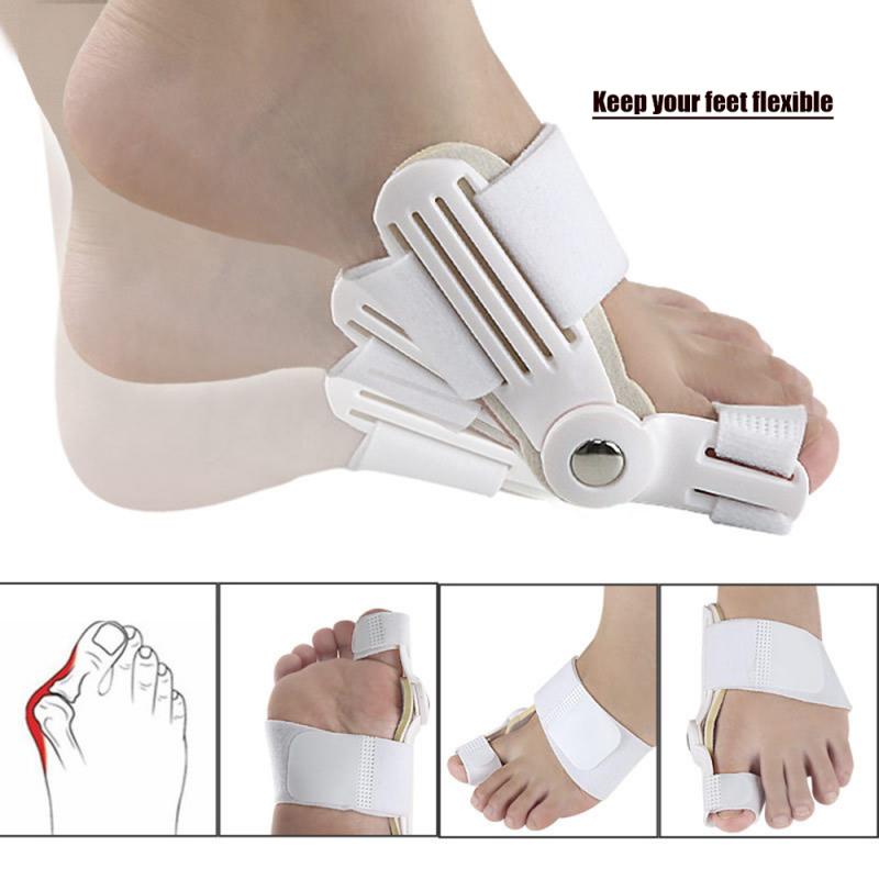 Hallux Valgus Corrector Big Toe Separator Bunion Corrector Orthopedic Stretcher Bone Thumb Adjuster Feet Care Tool Nylon 1 Pcs