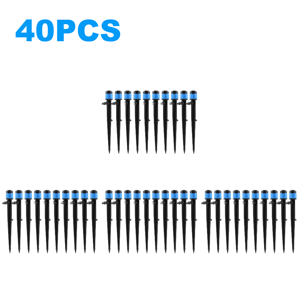 Auto sistema de rega de irrigação por gotejamento, rega automática para plantas, Kits Waterers jardim interior, flor, 10-100pcs: Verde