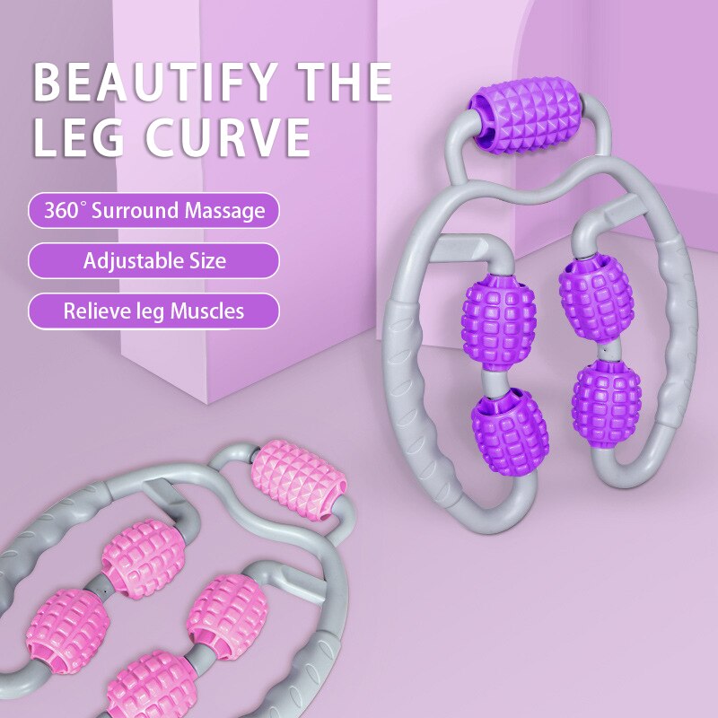 Muscle Massager Roller Cellulite and Deep Tissue Massaging Reducing Leg Tennis Elbow Thigh Arm Soreness Stiffness Pain Relief