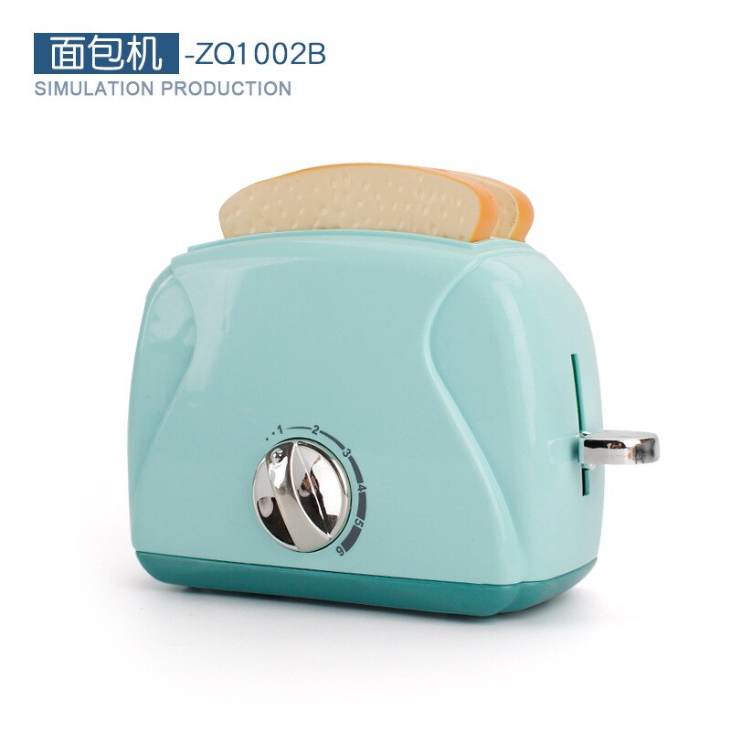 Kinderen Educatief Speelhuis Grote Size Model Apparaten Wasmachine Water Dispensers Magnetron Ei Steamer Keuken Speelgoed: Toaster 474g