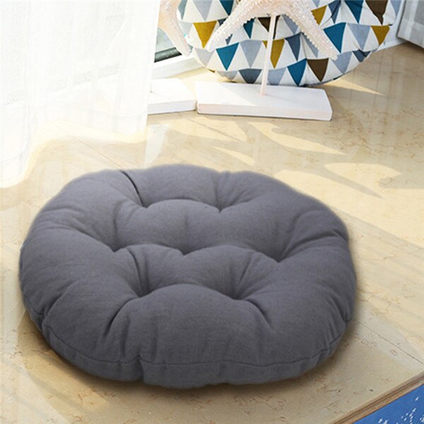 40Cm Modern Lounger Minimalism Floor Cushions Round Comfortable Print Flower Seat For Kids Home Office Soft Pillow: 15
