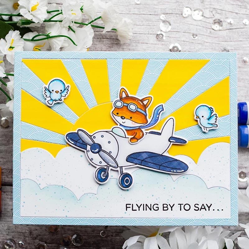 Rectangle Frames Scenes Rainbow Words Phrases Metal Cutting Dies Pond Stencil DIY Card Crafts Scrapbooking Template dies