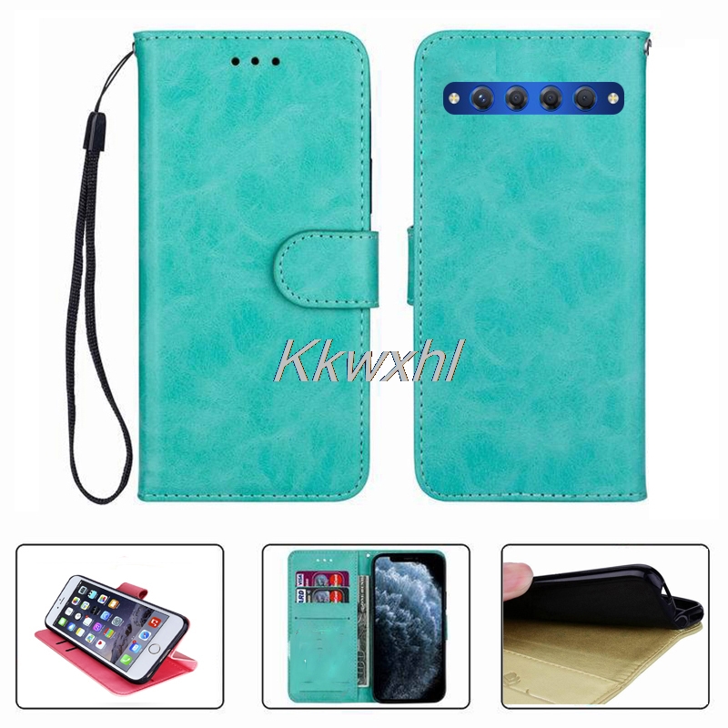 Voor Tcl 10 Plus T782H TCL10Plus TCL10 10 Plus Wallet Case Flip Lederen Telefoon Shell Beschermhoes Funda