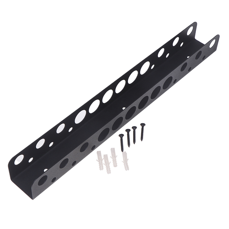 Screw Organizer Wall Mount Heavy Duty Screwdriver Storage Rack Storage Organizer Screwdriver Rack Tool Rack Pliers Holder Tool: Silver