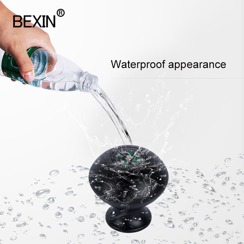 The camera monopod can be used as a walking stick with a compass monopod camera stand