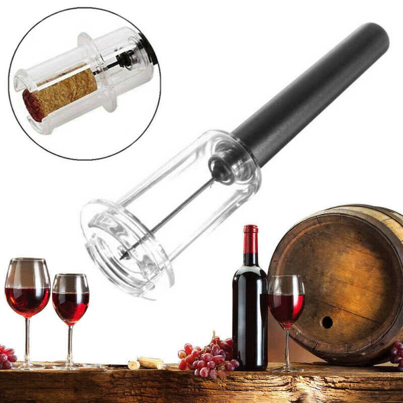Wijn Opener Luchtdruk Corkscrew Pomp Rode Wijn Flesopener Remover Cork Out Tool Bar Gereedschap Effen Plastic