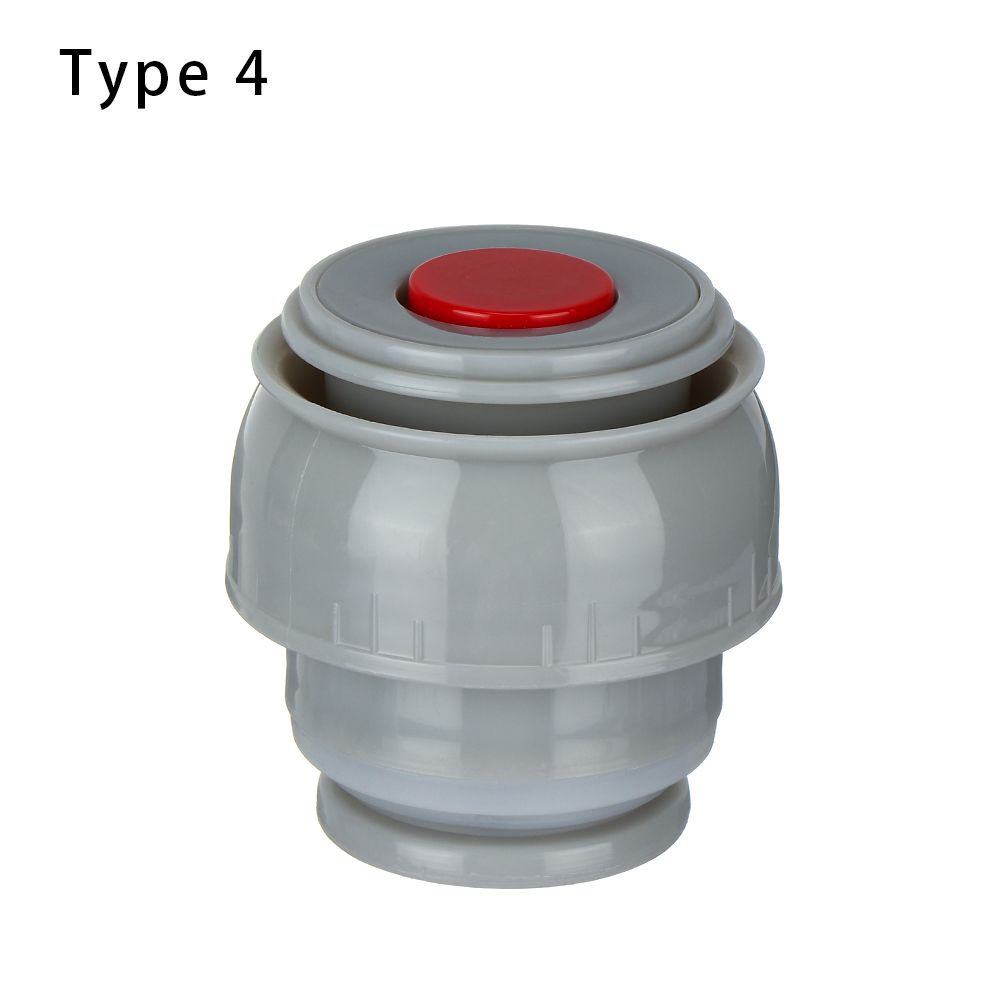 Válvula de salida de taza de vacío Universal, termo para exterior, tapa de botella de agua, accesorios, tapón, 45MM: Type 4