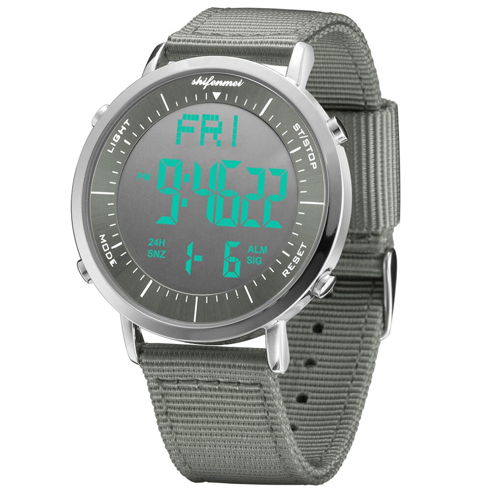 Shifenmei Ultradunne Dames Elektronische Horloge Dames Sport Horloge Outdoor Digitale Horloge Elektronische Horloge Relogio Masculino: S1144-5