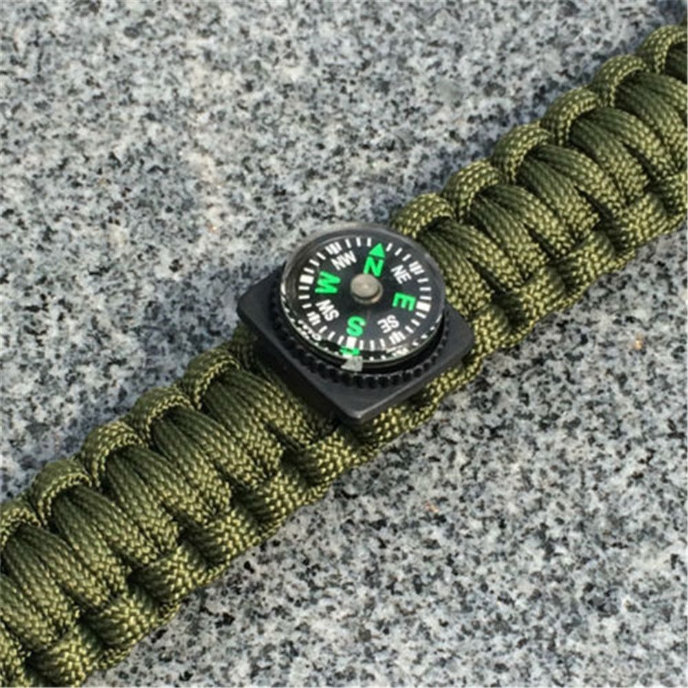 2pcs Mini Wristband Compass Portable Detachable Watch Band Slip Hiking Travel Wrist Travel Emergency Survival Navigation Tool