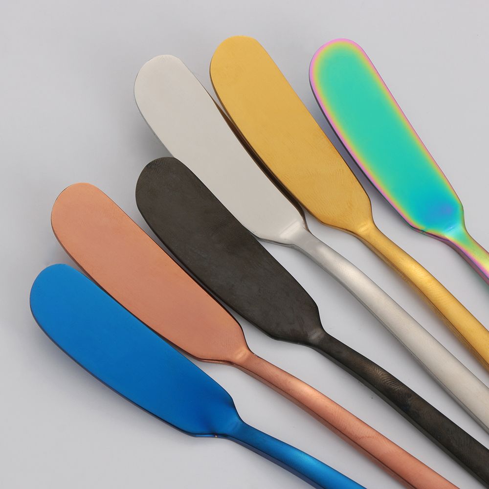 Polishing Butter Knife Stainless Steel Creativity Tableware Decorating Knife Jam Knife Spatula