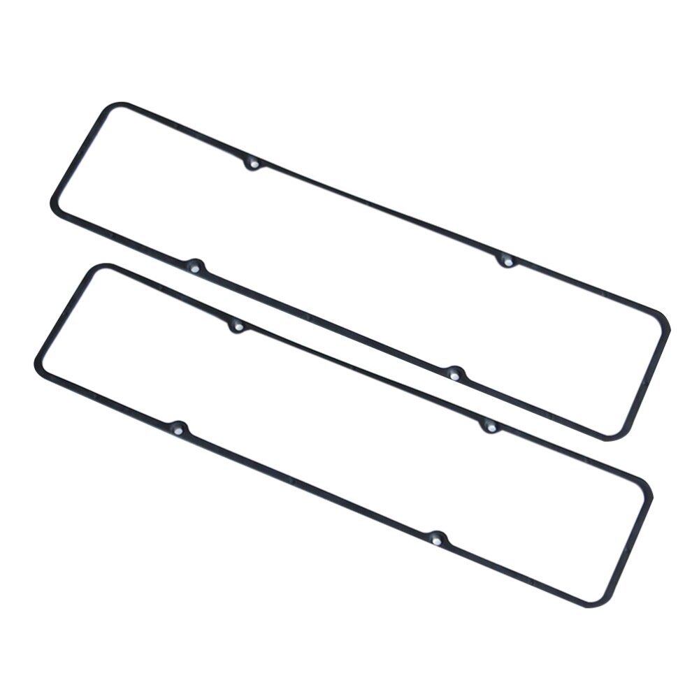 2PCS Engine Oil Pan Gasket Durable Rubber Steel Re... Grandado