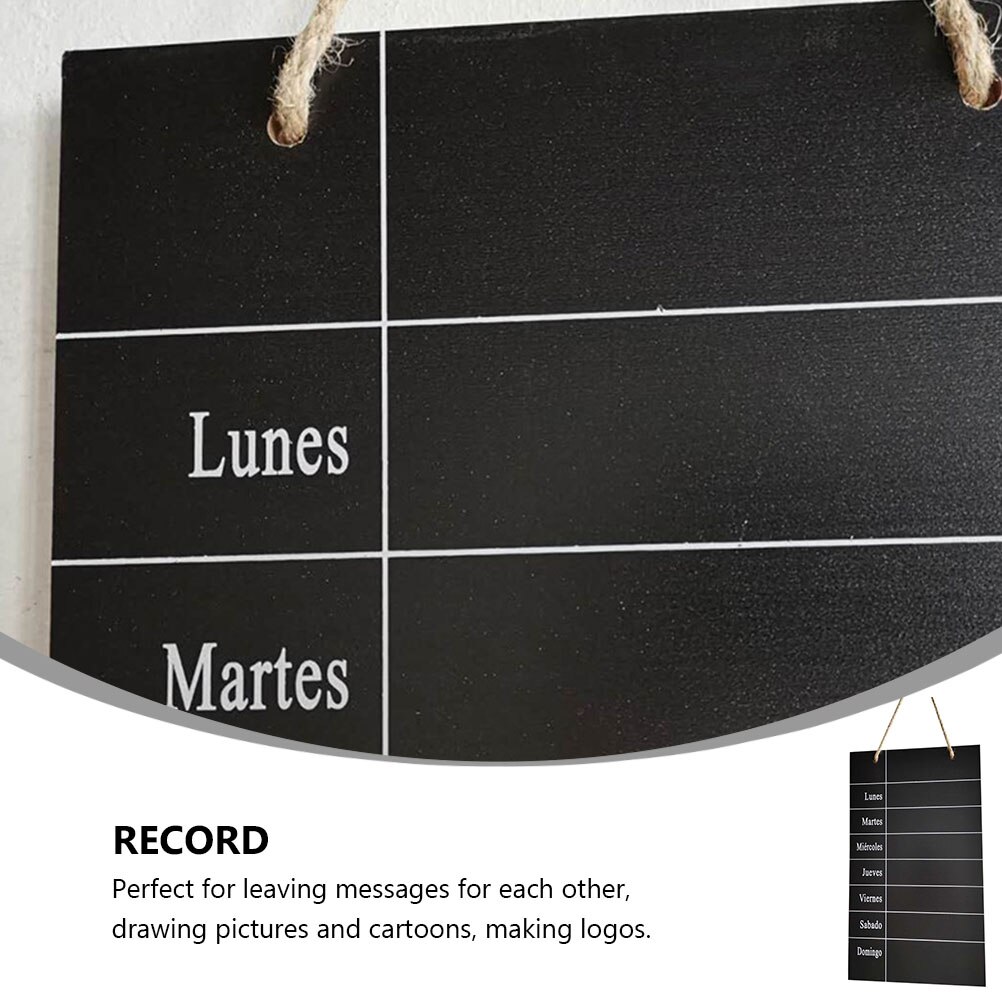 DIY Wooden Board Wall Hanging Board Hanging Message Board Hanging Adornment