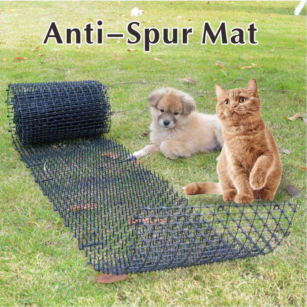 4M Garden Cat Scat maty odstraszające mata antypoślizgowa mata kolczasta kopanie zapobiega utrzymaniu kotów pies z dala plastikowe artykuły dla zwierząt