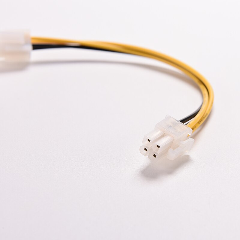 1PCS 20cm 8&quot; inch ATX 4 Pin Male to 4Pin Female PC CPU Power Supply Extension Cable Cord Connector Adapter