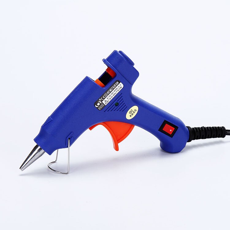 20 W Elektrische Verwarming Hotmelt Lijmpistool Sticks Trigger Art Graft Reparatie Warmte Pneumatische Tool Handy Professionele Hoge Temp Heater: Glue Gun