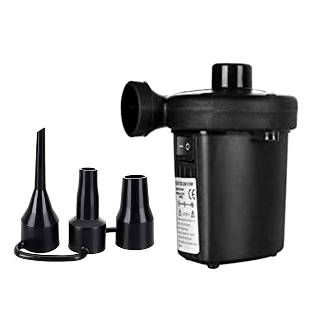 Adaptateur de pompe à buse en plastique, gonfleur d'air, buses de rechange, 3 tailles, remplacement de la buse de pompe mondstuk