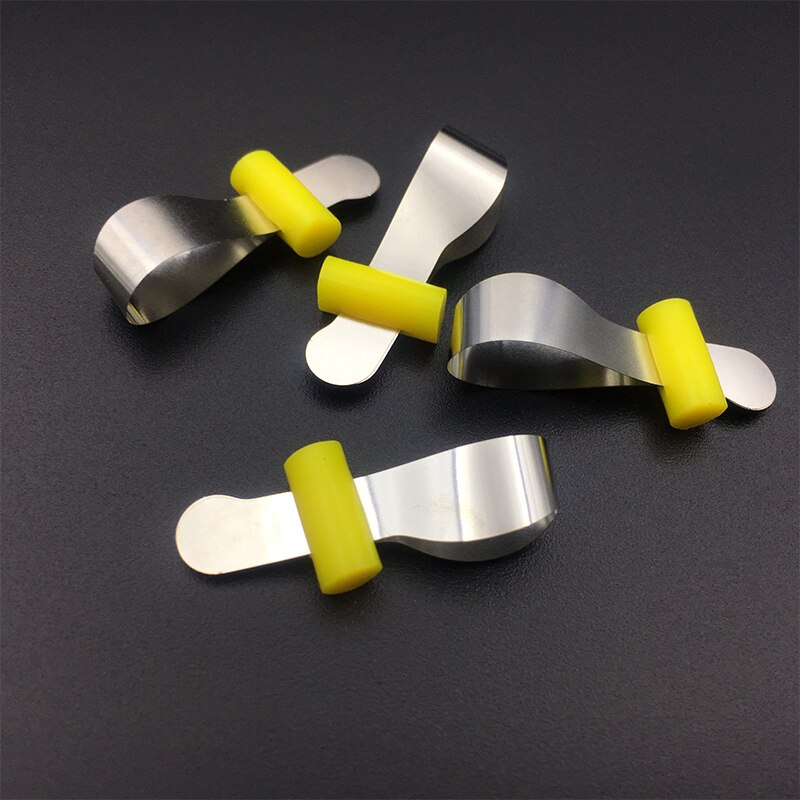 Matrici sagomate sezionali delle matrici dentali della matrice di 50 pz/scatola: Yellow-50pcs