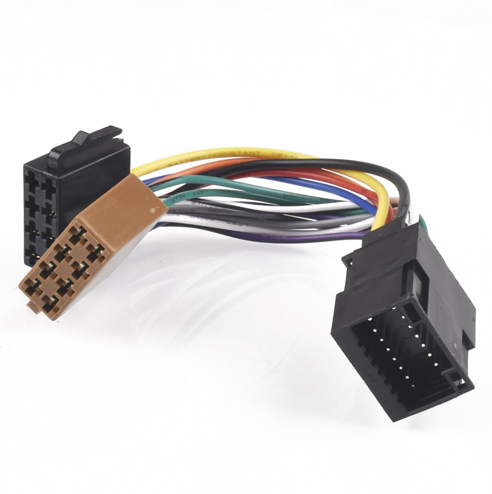 Arnés de Radio estéreo para coche, Adaptador ISO de 16 pines para Chevrolet AVEO LOVA , Chery