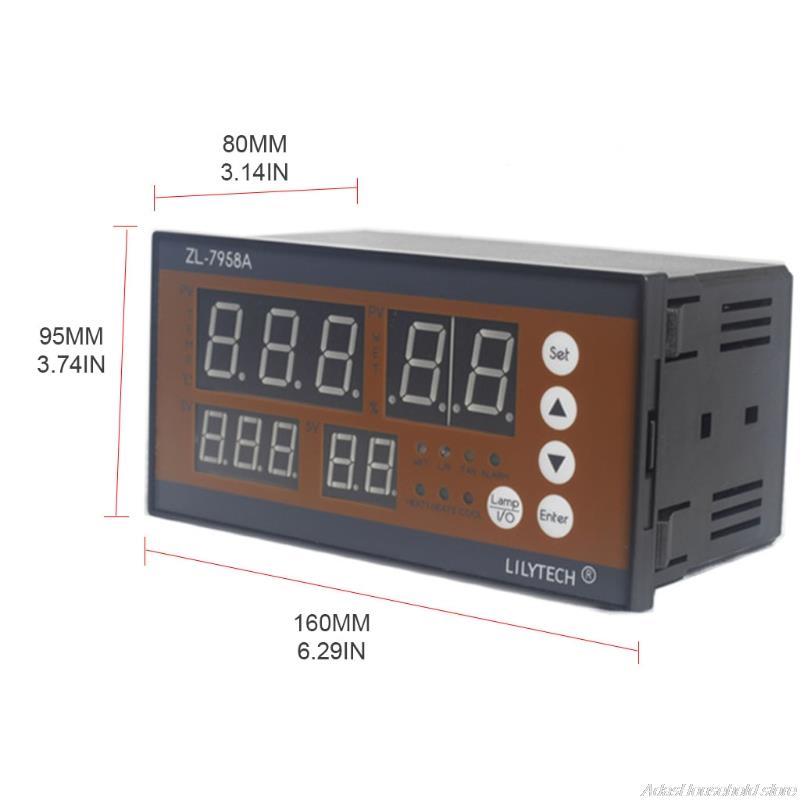 Digital Automatic Incubator Controller Egg Incubator Controller Egg Hatcher Temperature Humidity Incubator Controller