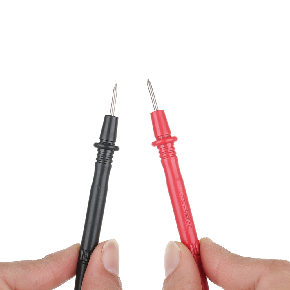 1Pair 1000V Multi Meter Test Leads Pin 10A Needle Tip Probe For Universal Digital Multimeter Wire Pen Cable 72cm