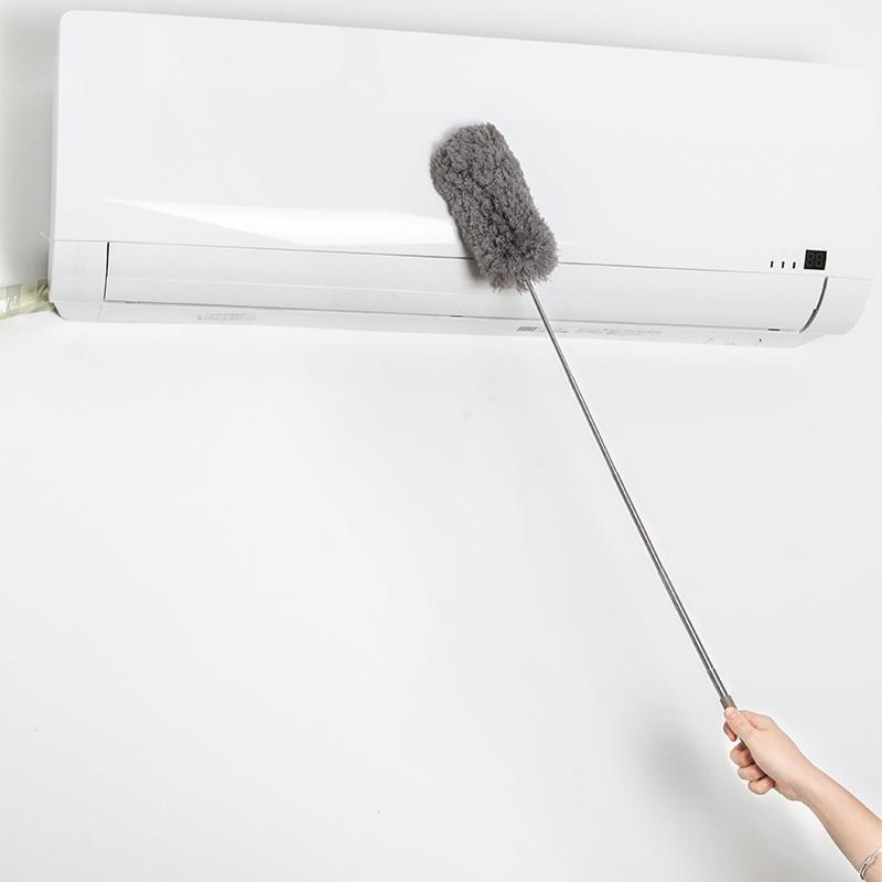 Retractable Microfiber Duster Anti-static Dust Remover Household Cleaning Tool for Home Car Office