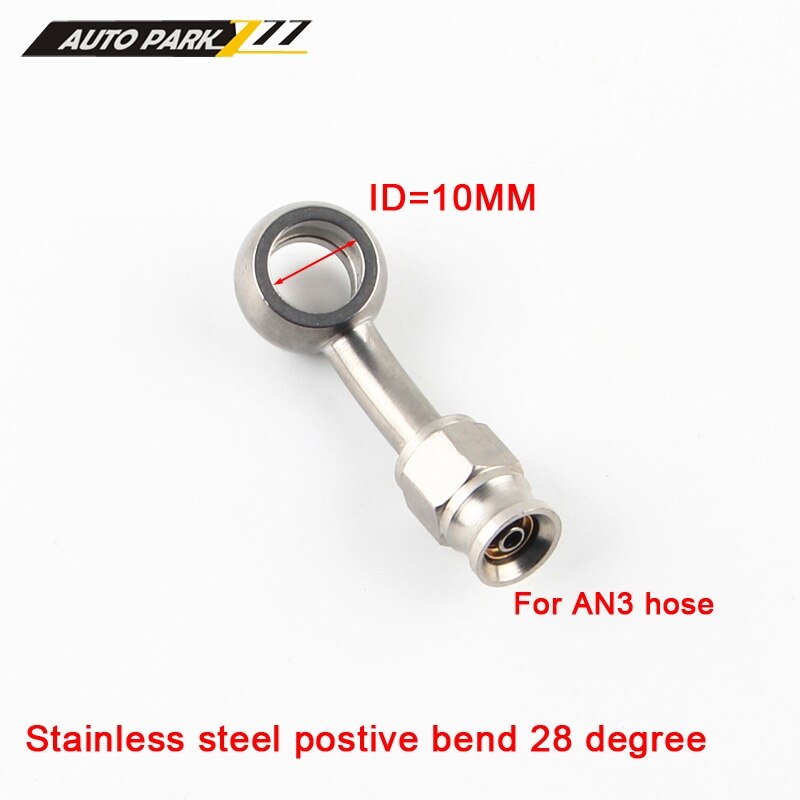 car motorcycle Motor Bike hydraulic PTFE brake hose stainless steel swivel banjo fitting turbo oil line Fitting AN3