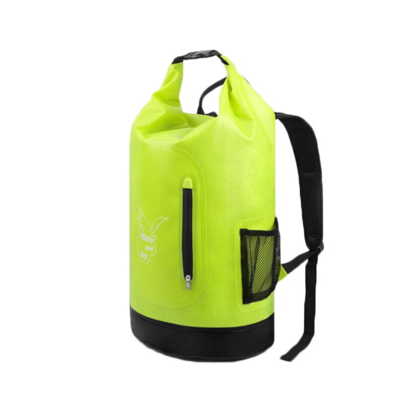 Goexplore Waterproof Bag 30L Outdoor Portable Shoulder Rafting River Trekking Diving Dry Bag PVC Folding Swimming backpack: green