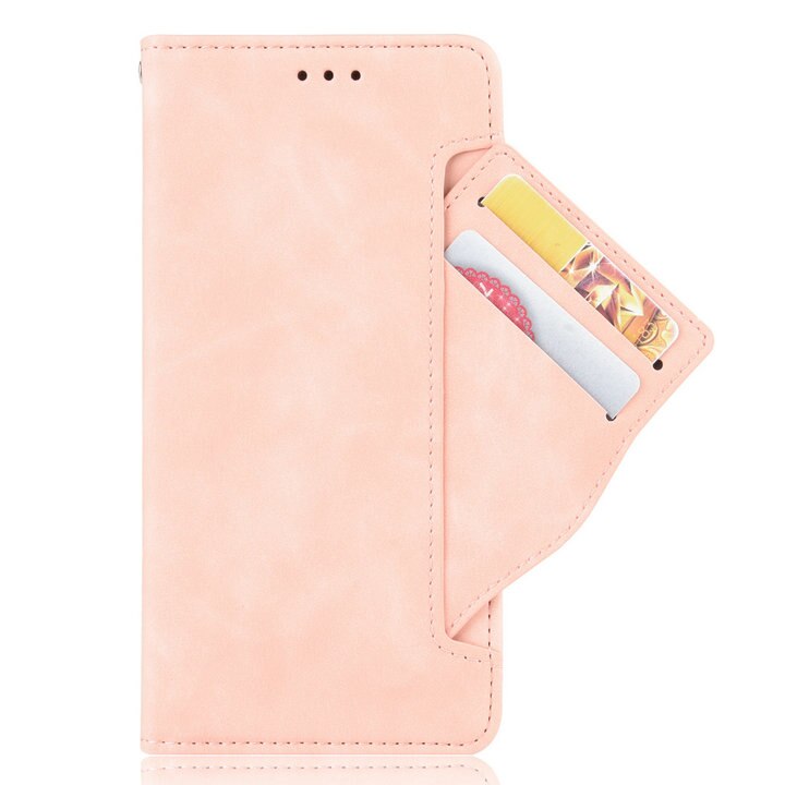 XR20 5G Telefoon Case Lederen Card Slot Verwijderbare Portemonnee Boek Coque Voor Nokia XR20 Case Nokia Xr 20 X R Flip Cover Shockproof: Rose gold