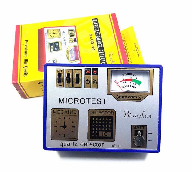 4 In 1 Horloge Tester Pulser Demagentizer Spoel Circuit Ic Batterij Test Reparatie Tool