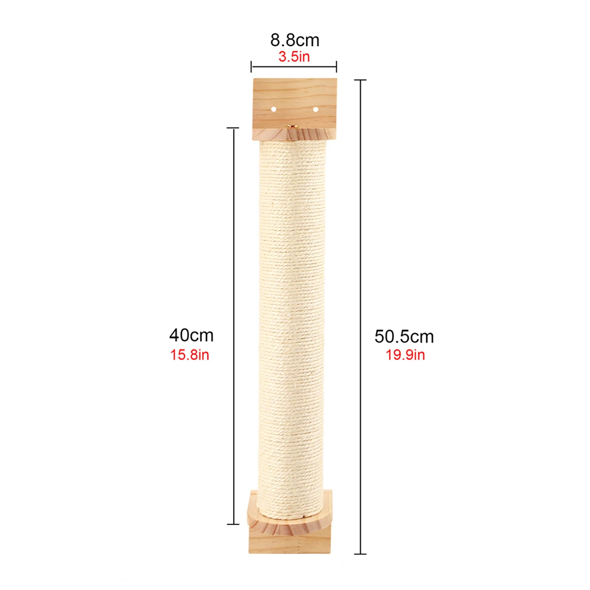 Wall-Mounted Cat Climbing Frame Wooden Cat Tree Cats Hammock Scratching Post Pedal Jumping Platform Indoor Pet Wall Furniture: Silver