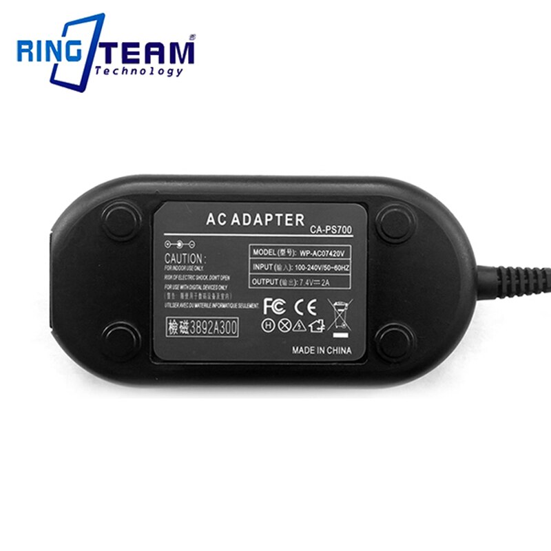 Adaptateur secteur CA-PS700 CAPS700 PS700 pour Canon EOS S1 S2 S3 S5 SX1 SX10 SX20 EST Elura 40MC 50 60 65 70 80 Appareils Photo Numériques