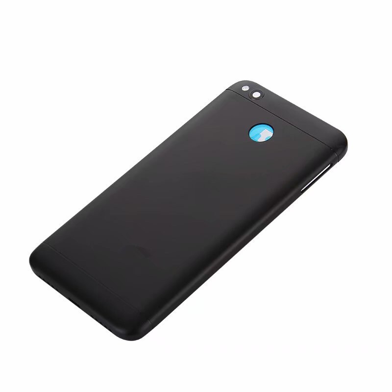 Redmi4x original habitação para xiaomi redmi 4x bateria de metal capa reparo substituir voltar porta traseira caso + botões logotipo lente da câmera