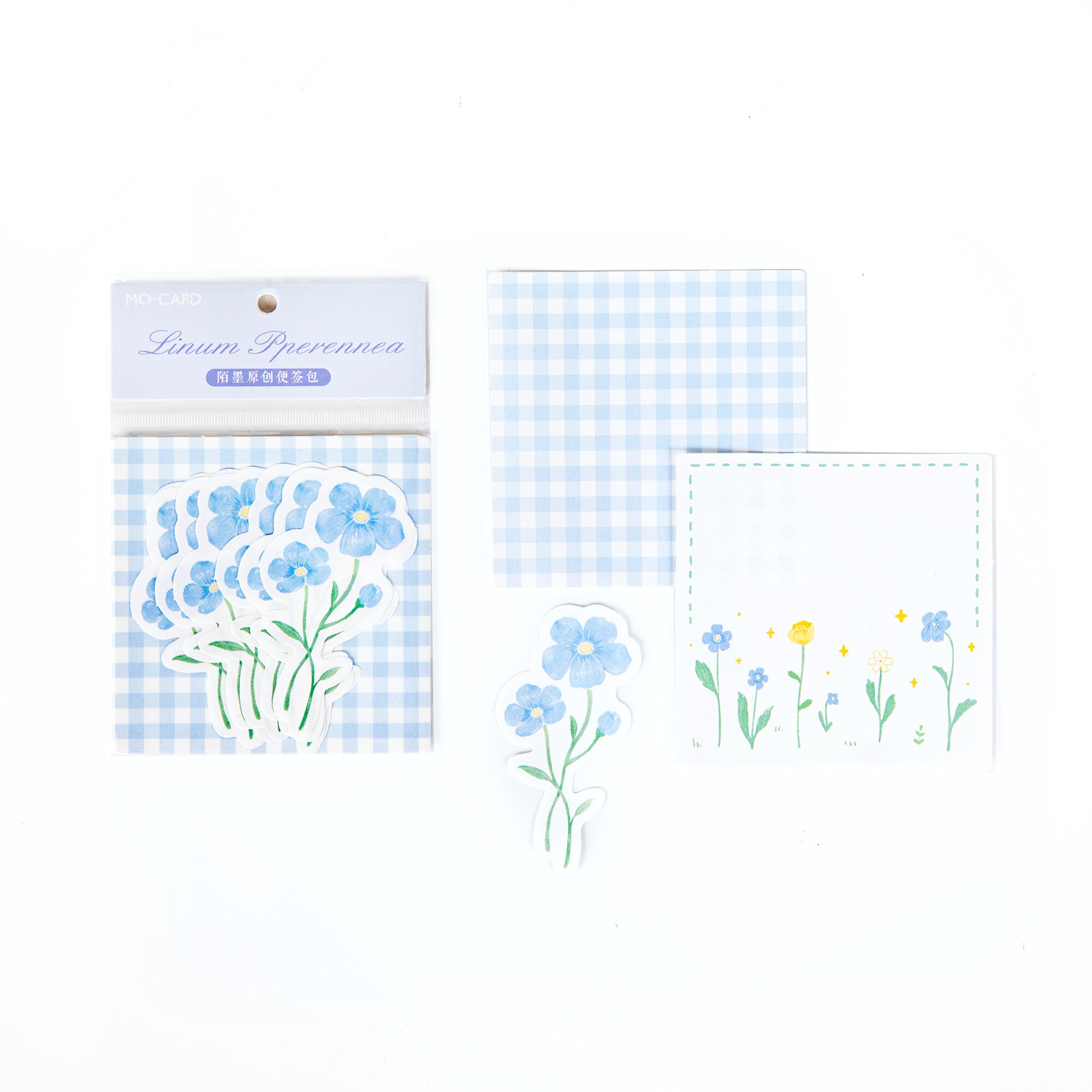 Mo. cartão almofada de memorando de flor suave papel diy mensagem nota bloco de notas 1 pacote varejo: 1
