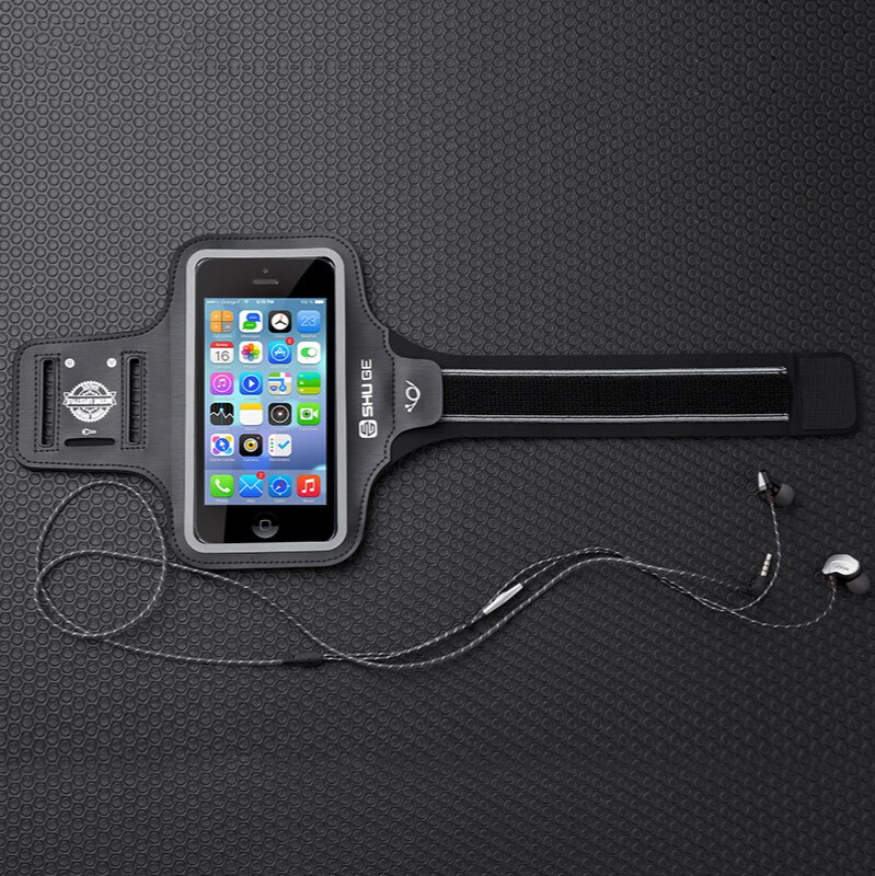 Bracciale per telefono Fitness con borsa da braccio Mobile in Lycra supporto per telefono sportivo universale riflettente impermeabile