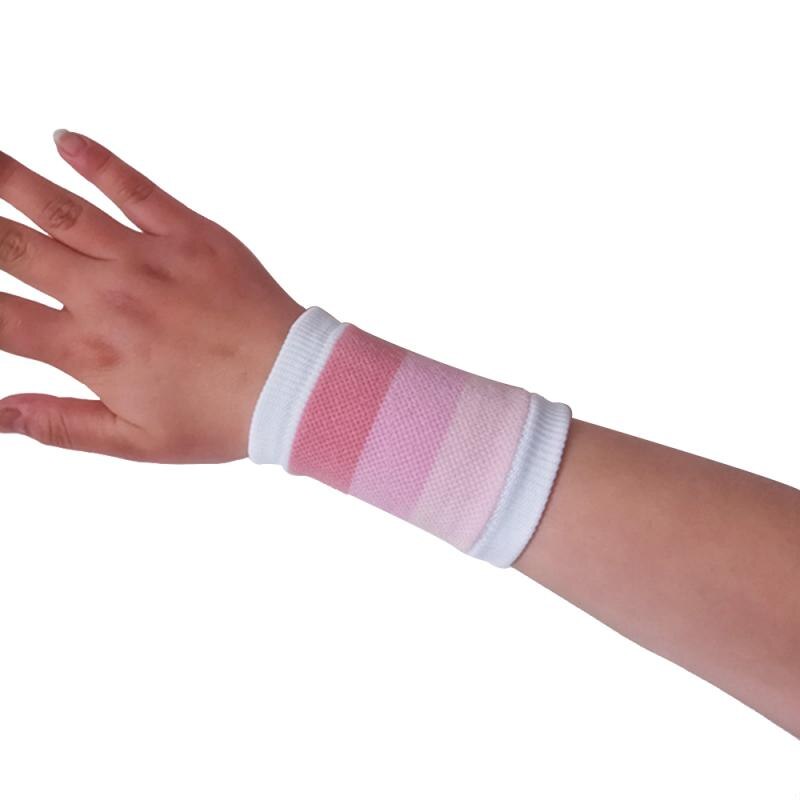 Unisex handledsband gym tunn stickning armband ventilera handleds skydd arm svett absorbera ärm handduk band armband: 02