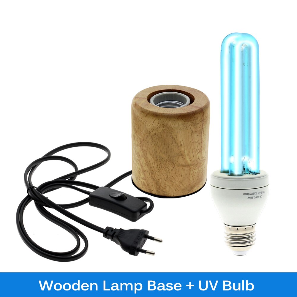 E27 UVC Germicidal Ultraviolet UV Light Tube Ozone Sterilizer Bulb 20W Disinfection Lamp Household Cleaning Light: Type 3