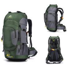 Mochila de 60 litros para deportes al aire libre, mochila de Camping, viaje, montañismo, senderismo, impermeable, cubierta de lluvia
